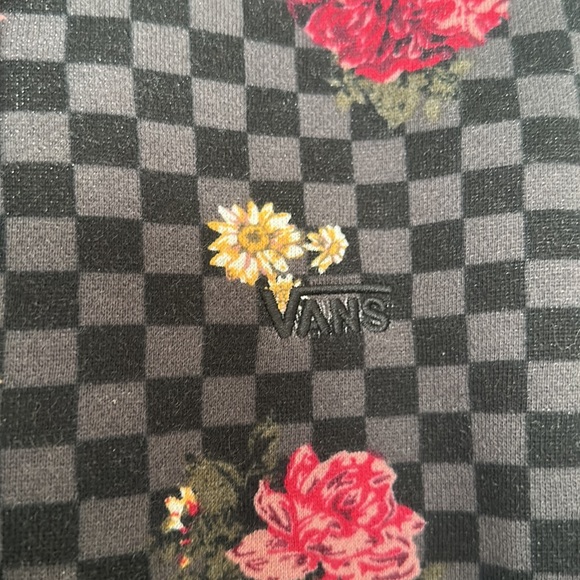 Vans Botanical Checkered Cropped Hoodie - Picture 4 of 8